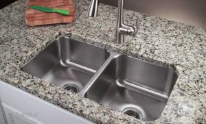sink and faucet installation