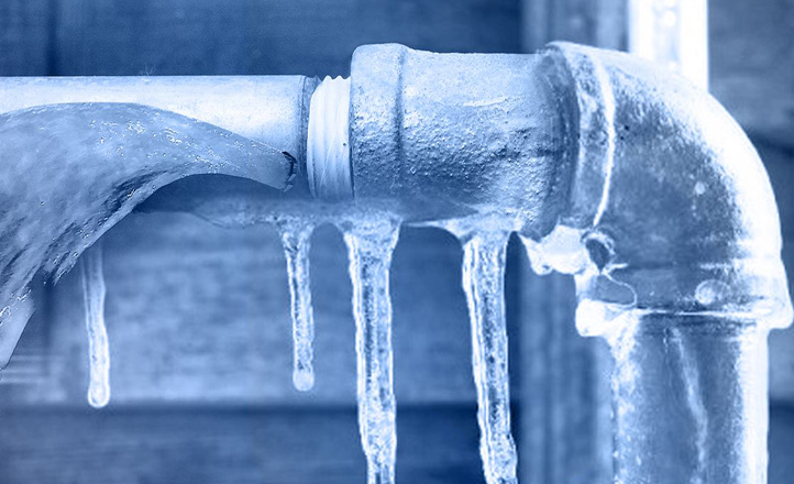 Frozen pipe
