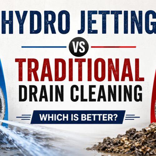 Hydro Jetting Drain Cleaning vs Traditional Drain Cleaning