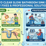 How to Clear Slow Bathroom Sink Drain DIY Fixes & Professional Solutions