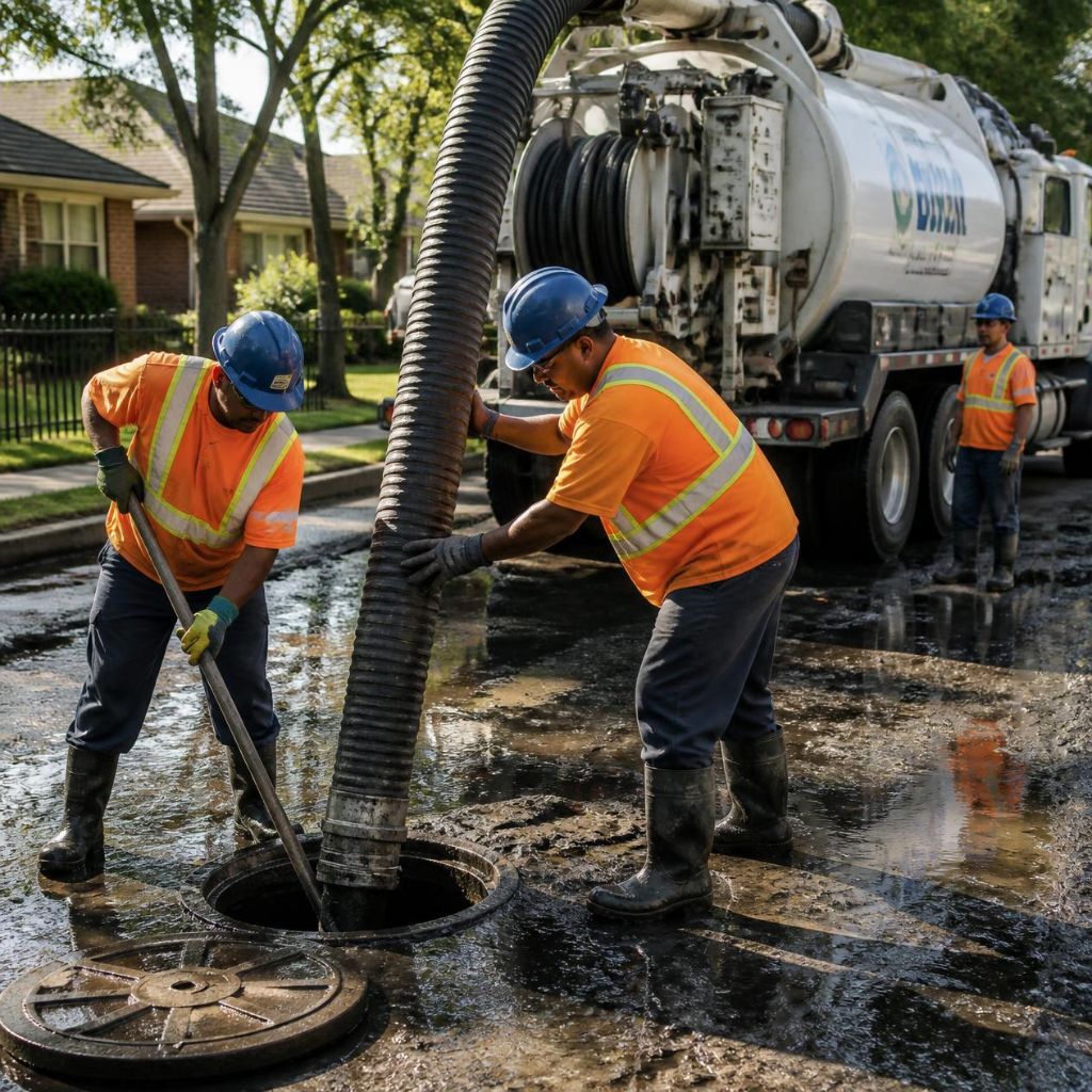 sewer cleaning